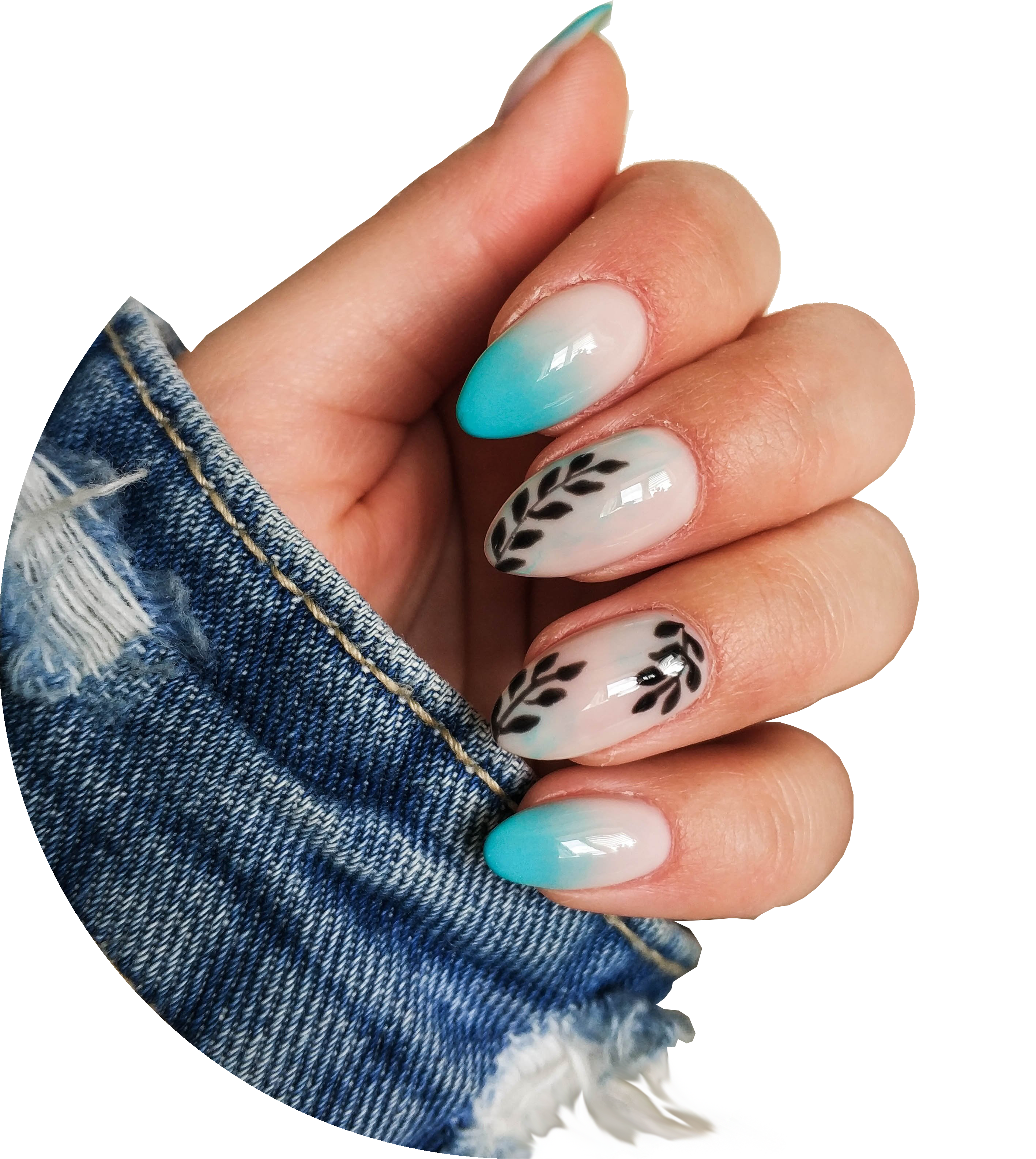 Fingernägel mit Design